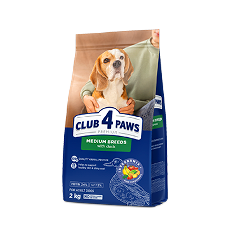 CLUB 4 PAWS CLUB 4 PAWS PREMIUM SU ANTIENA. Visavertis sausas pašaras