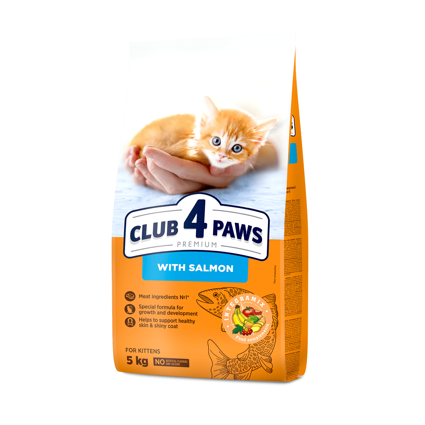 CLUB 4 PAWS PREMIUM SU LAŠIŠA. VISAVERTIS PAŠARAS SUAUGUSIOMS STERILIZUOTOMS KATĖMS