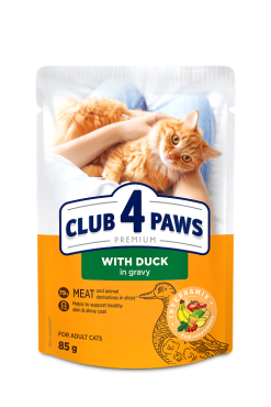 CLUB 4 PAWS PREMIUM "SU ANTIENA PADAŽE". VISAVERTIS KONSERVUOTAS ĖDALAS SUAUGUSIOMS KATĖMS